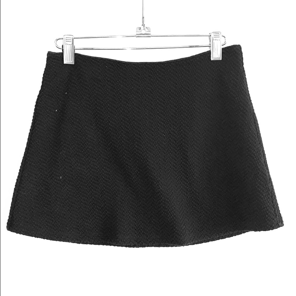 Cooperative textured mini skirt